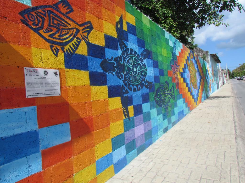 Отель Casa Del Solar Centro Cozumel - Wifi Gratuito Fibra Optica 200 Mbps Экстерьер фото